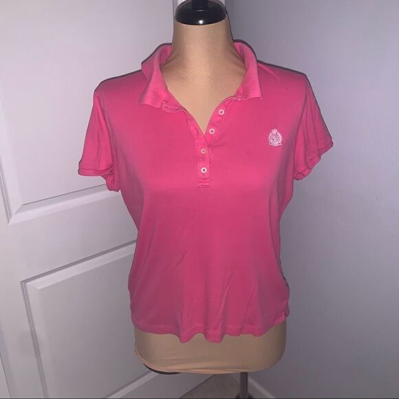 Lauren Ralph Lauren Hot Pink Polo - Picture 1 of 5